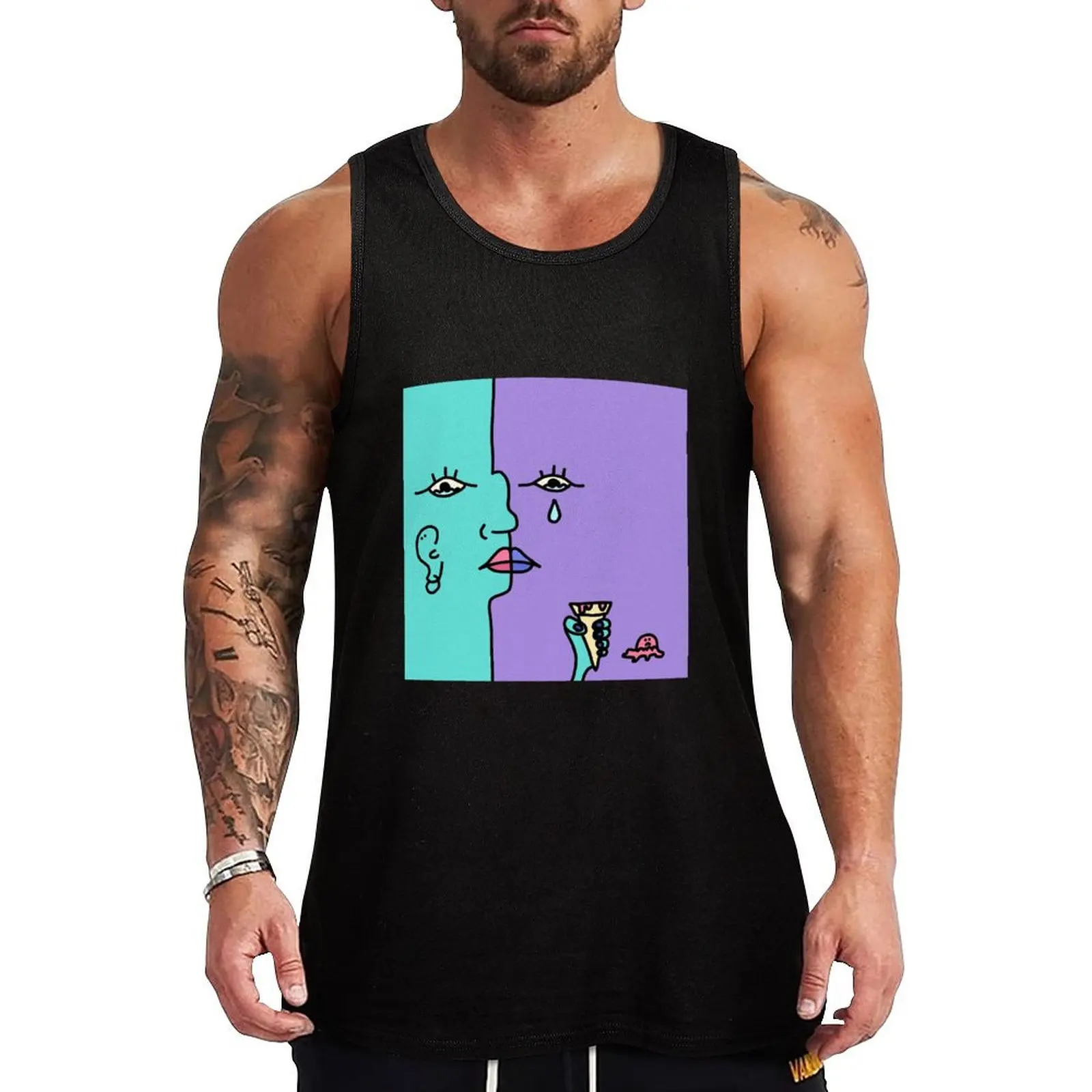 

jae Tank Top men gym clothing cotton t-shirts man sleeveless shirts Men's vest