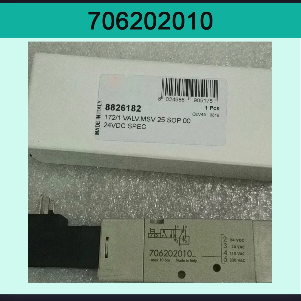 For METAL WORK Solenoid Valve 7062020102 Voltage DC24V 706202010