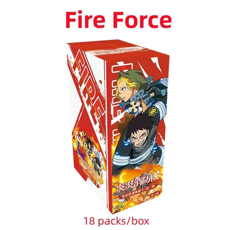 

KaYou Genuine Fire Force Card Yanwu Town Soul Collection Card Yan LGR Comics Peripheral Full Set of Collection Card Kids Toys