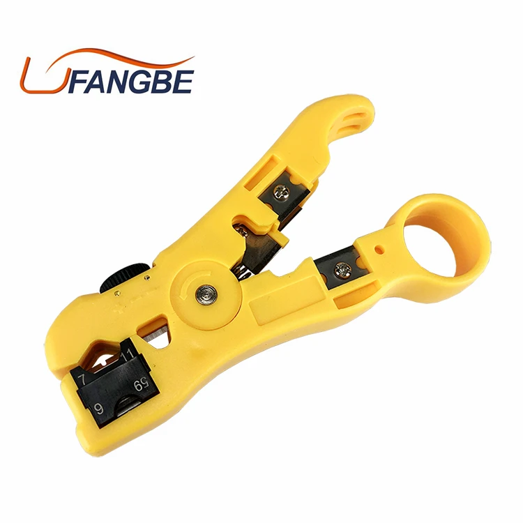 RG6 RG59 RG7 RG11 CAT5e CAT6 Speaker Cable Stripper Tool Multifunction Pliers Network Tools