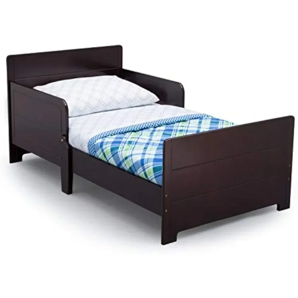 

Детская кровать, оснащенная двумя перилами, изготовленная из деревянной конструкции, сертифицированная золотая медаль, легко собирается, детская кровать