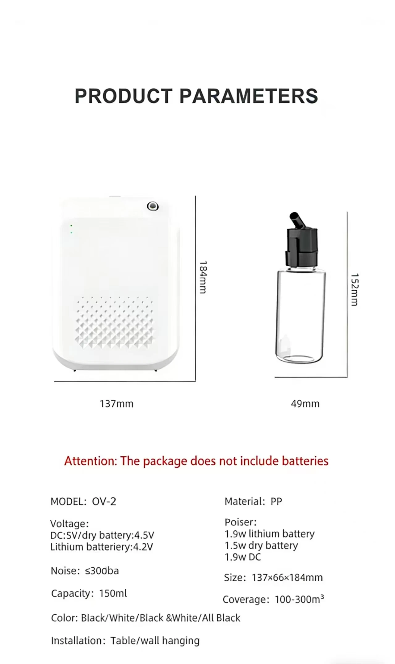 Hotel Toilette Ätherische Öle Diffusor Aromatherapie Maschine Elektrische Aromatische Oase Hause Duft Raum Aromatizer App Steuerung – Detail 14