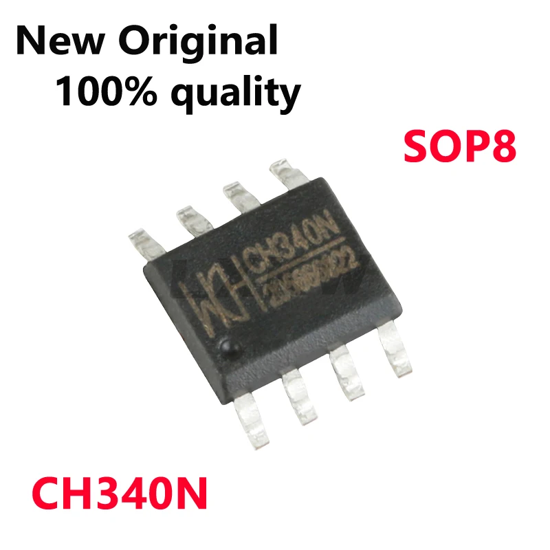 10/PCS New Original CH340N SOP8 USB to serial chip In Stock
