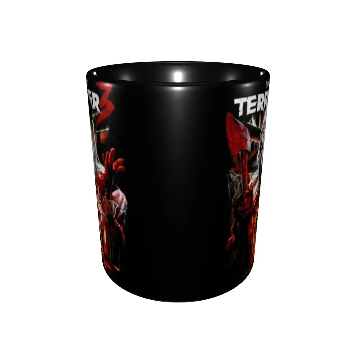 High Quality Terrifier 3 Horror Movie Heads Will Roll Merch Mugs Cute Coffee Cup