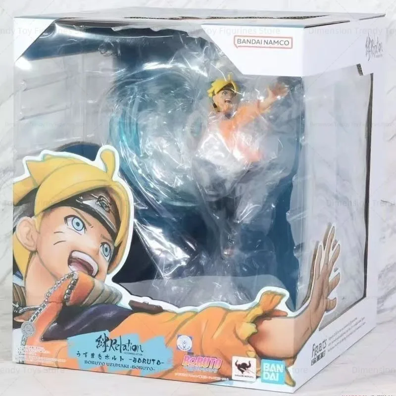 In Stock Bandai Anime NARUTO FZ FiguartsZero Uzumaki Boruto Action Figure Collectible Model Toys Ornaments for Kids Gift DT