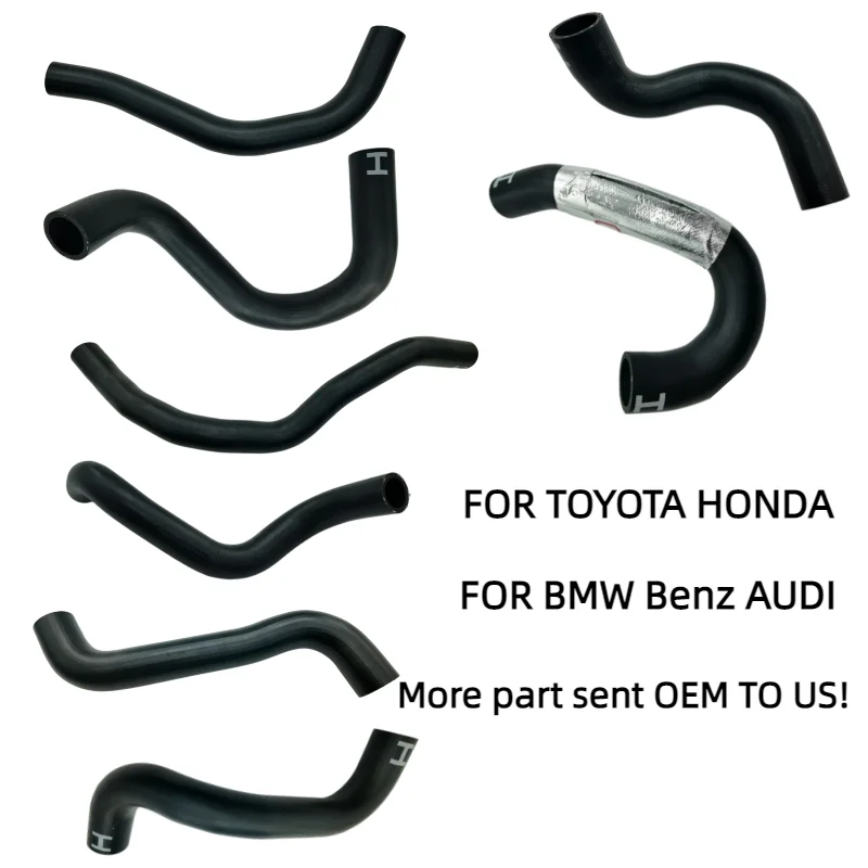 OEM 16571-0D220 Radiator Upper Hose, Durable EPDM for Vios NCP90/92 & Yaris NCP91 1.3L 1.5L 2008-2014