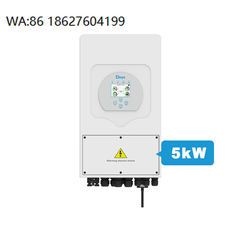 WIFI 3.5KW Hybrid Inverter High Frequency Solar Grid Pure Sine Wave 48V 1KW-11KW for Home Solar System