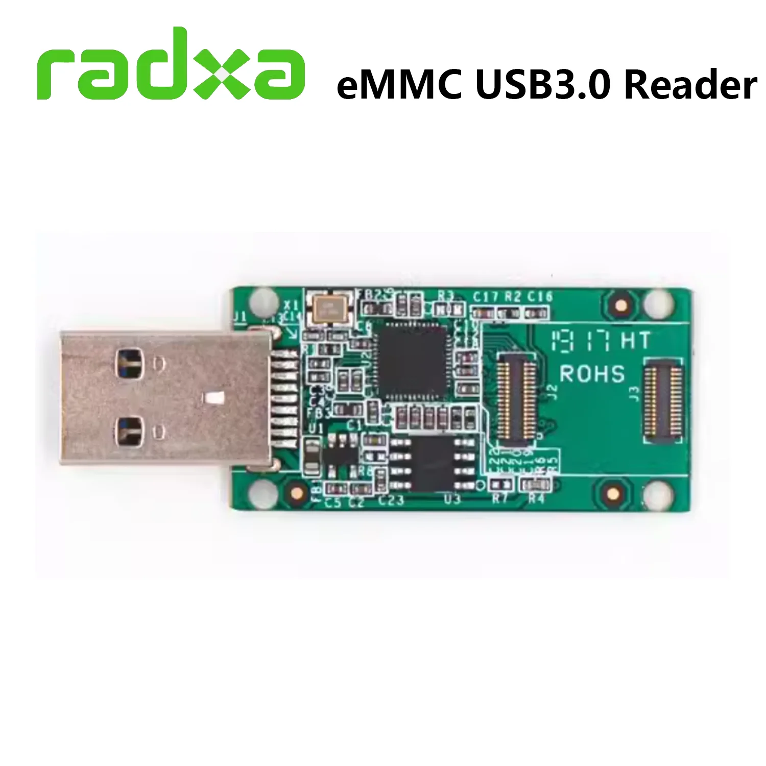Czytnik Radxa eMMC USB3.0 / Czytnik modułów UFS / Obsługa szybkiego transferu danych UFS 2.1 Radxa eMMC/UFS Modules / Odroid eMMC / PINE64 eMMC