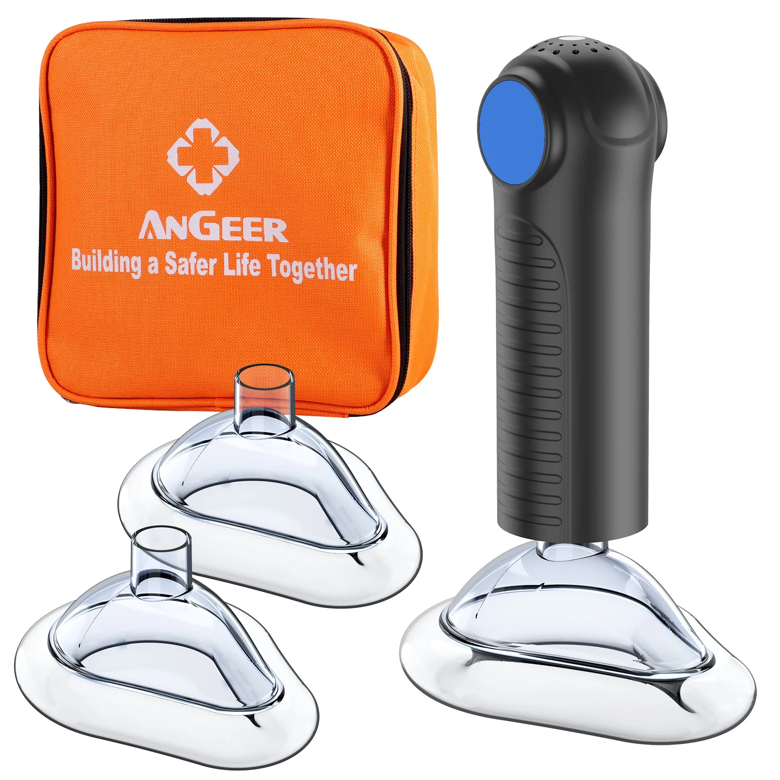 Heimlich Emergency Rescue Device Anti-choking Instrument Portable Throat Negative Pressure Aspirator Class II 1 Year Warranty