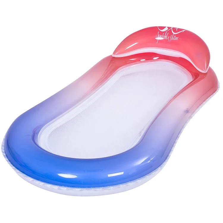 Large Size Inflatable Adult Floating Raft Blow up Hammock Water Loungerpromote sales