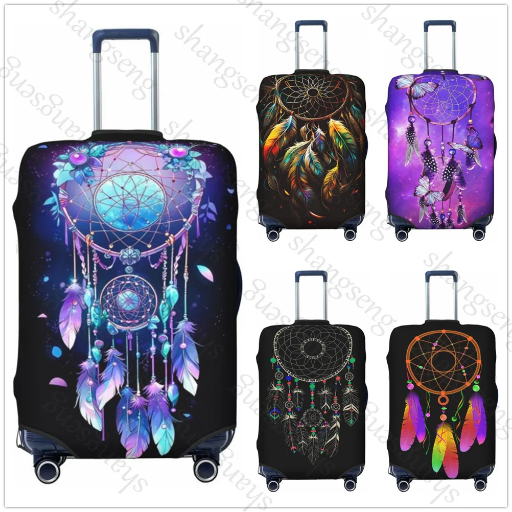 Dream Catcher Thicken Luggage Cover Elasticity Trolley dust cover Suitcase Protection Cover Suitcase Case Accessories