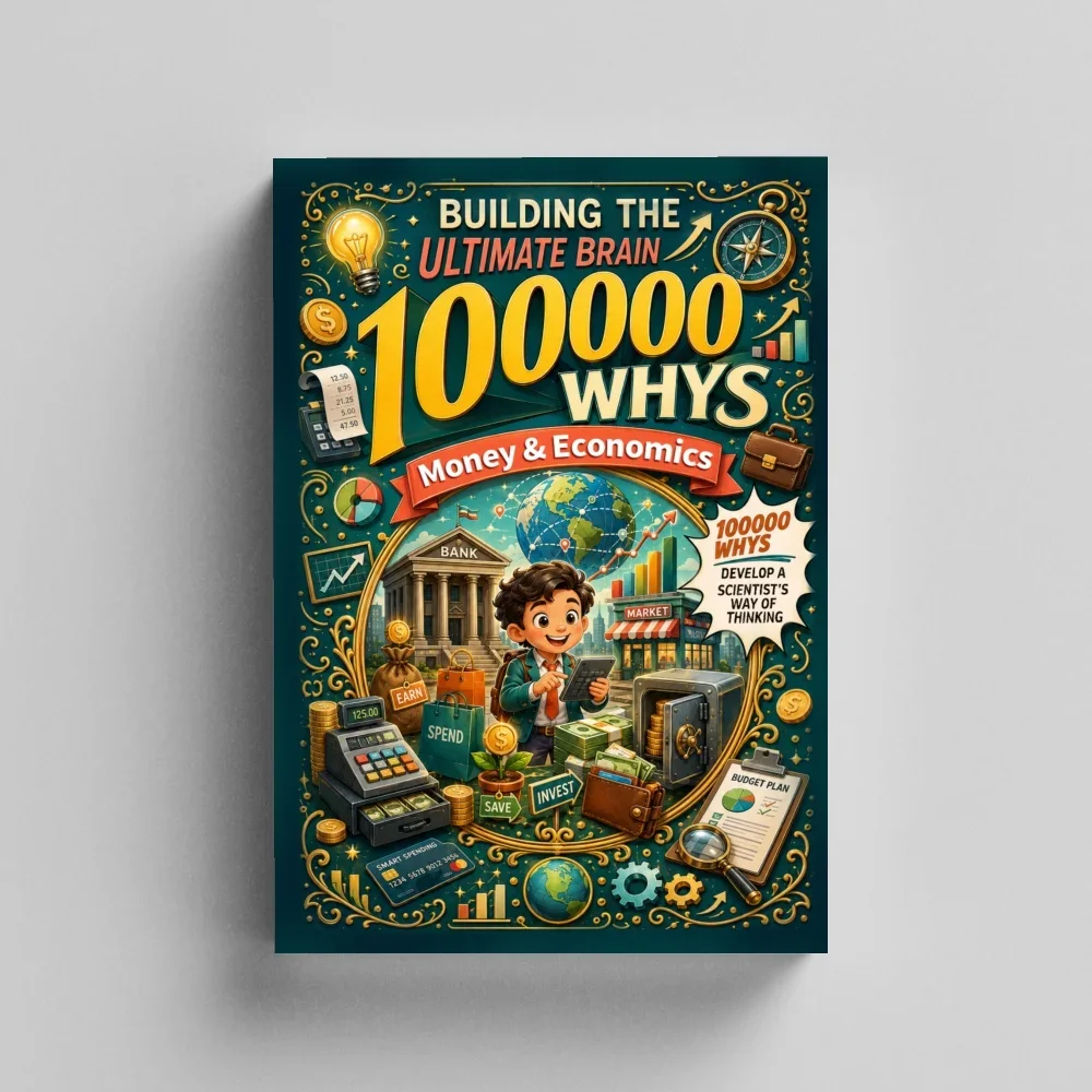 100,000 Whys Wealth & Economy, Fun & Happy Science Kids Encyclopedia Finance Q&A Early Educational Book