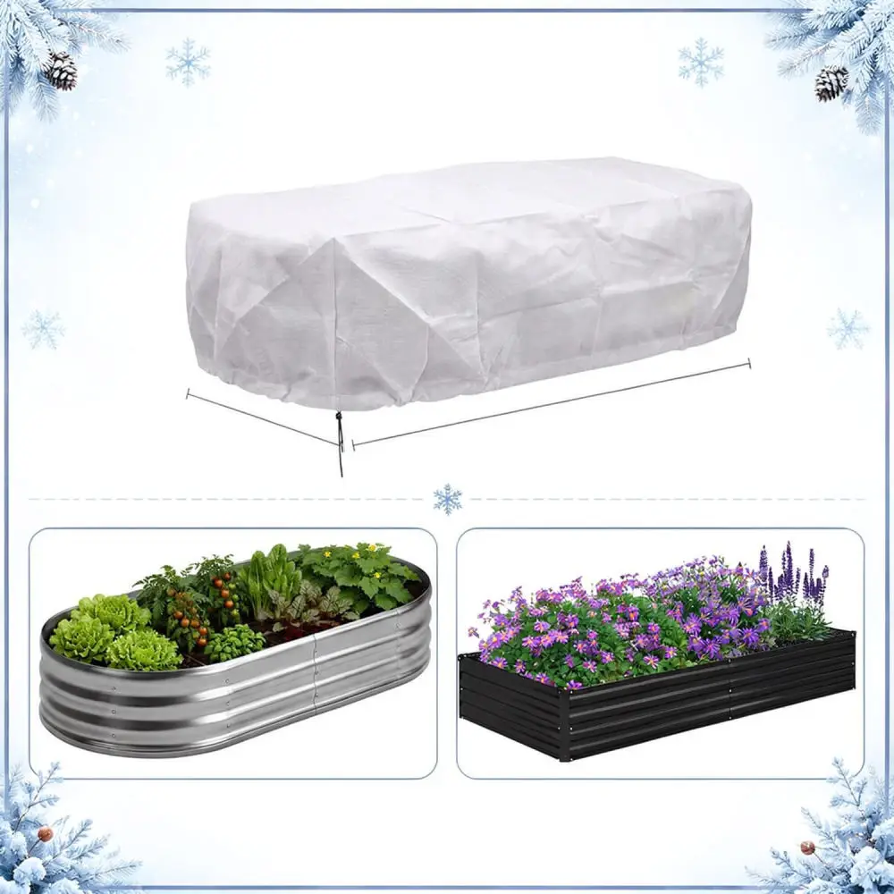 Winter Plant Frost Blanket Thickened Aluminum Foil Thermal Protection Cover Garden Tree Shrub Cold Weather Guard