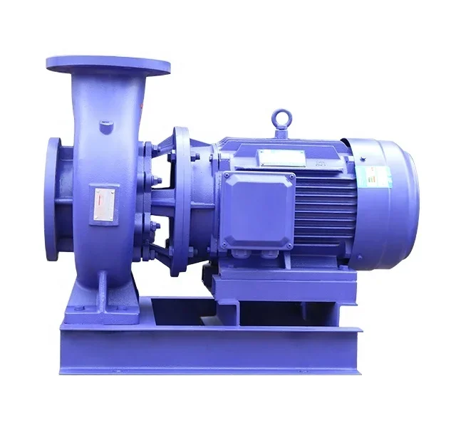 ISW hot water circulation horizontal pipeline pump Single-stage single-suction centrifugal pump Horizontal pipeline pump