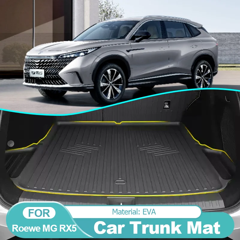 

EVA Car Rear Trunk Mat Waterproof Protective Liner Trunk Tray Floor Mat Car Accessories for Roewe RX5 MG RX5 2017~2024 2022 2023