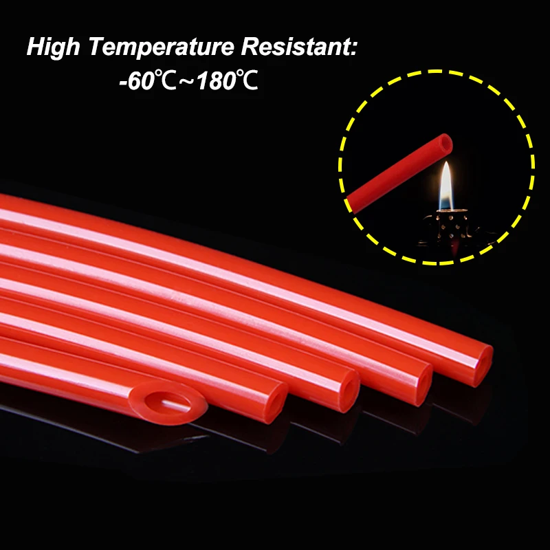 Soft Food Grade Silicone Hose ID0.5 1 2 4 5 6 7 8 9 10 11 12 14 16 18 20 30mm Non-toxic Drink Pipe Water Connector Plumbing Tube