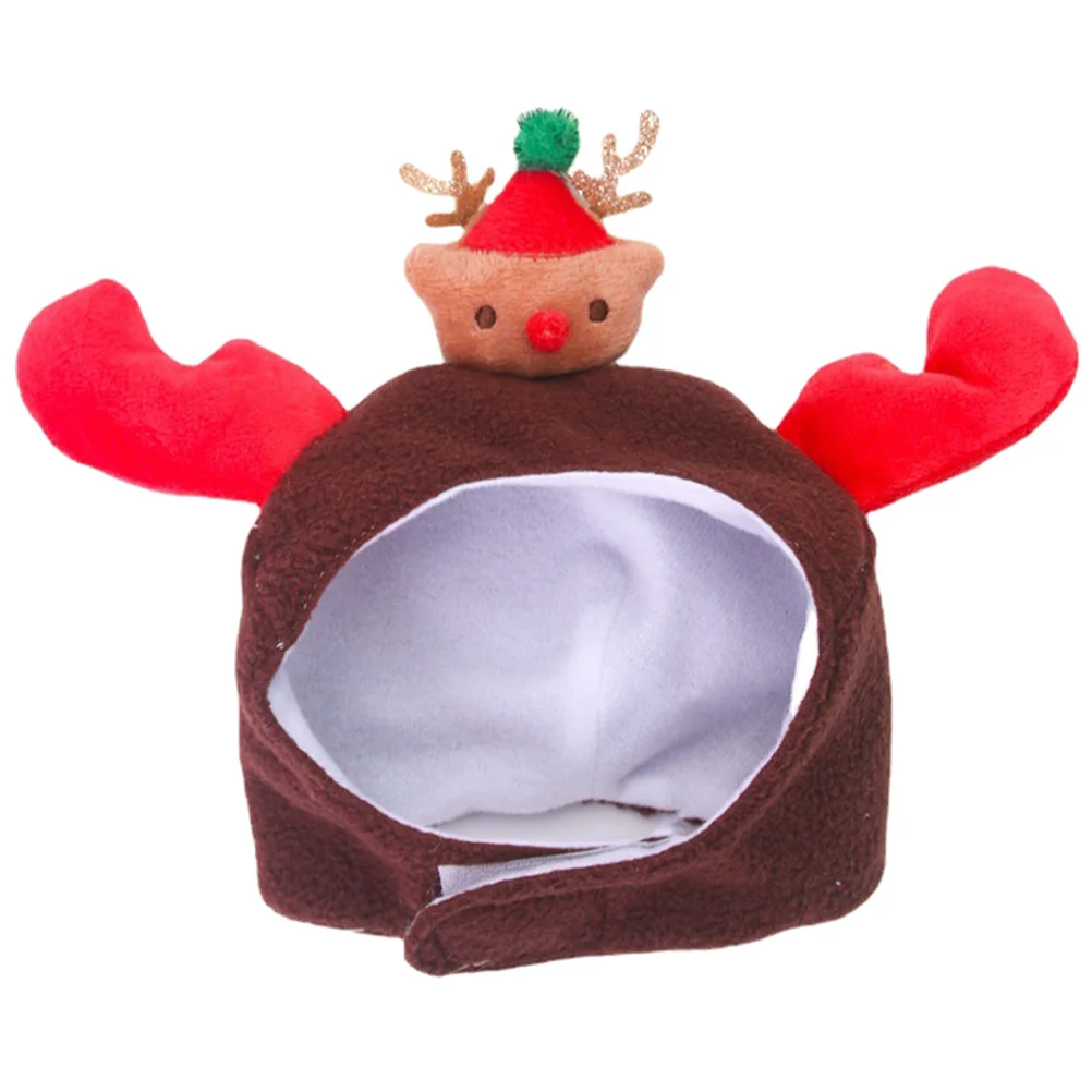 

Adorable Pet Hat Soft Materials Safe for Pets Neck 16-27cm Xmas Carnival Cosplay Headgear Gift Pet Headwear Cat Hat