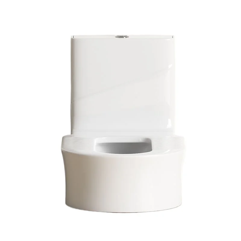 

Gray integrated with curved pit-free squatting toilet, toilet seat is changed to squatting toilet, squatting toilet is free of b