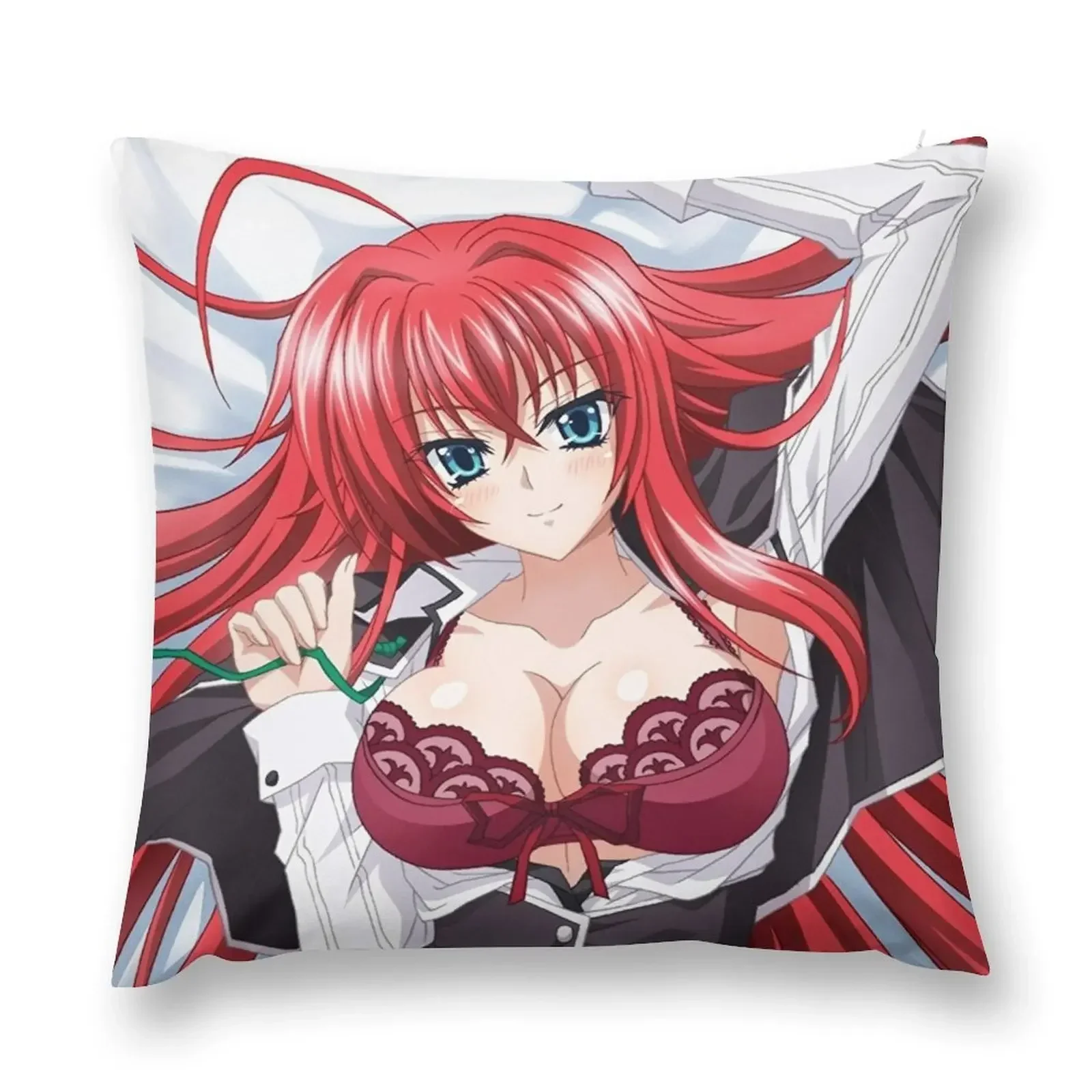 

Rias Gremory Throw Pillow pillowcases for sofa cushions Anime pillow