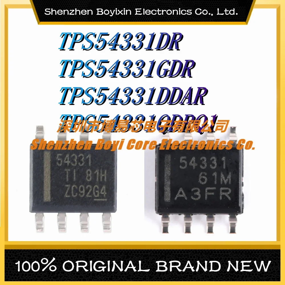 

TPS54331DR TPS54331GDR TPS54331DDAR TPS54331QDRQ1 Package SOIC-8 New Original Genuine