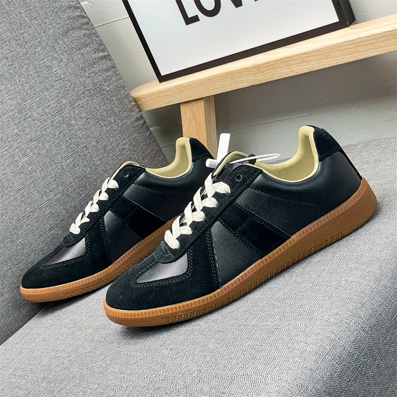 2024 New Soft Cowhide Versatile and Easy to Wear Retro Shoes for Men and Women Flat Couple Shoes Genuine Leather Casual Shoes