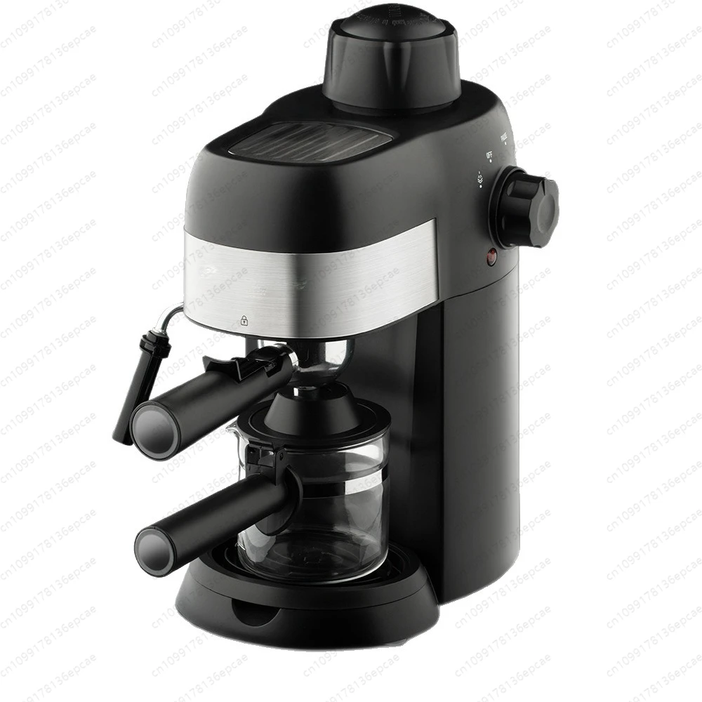 

European cross-border espresso machine household small semi-automatic high-pressure steam milk foam office