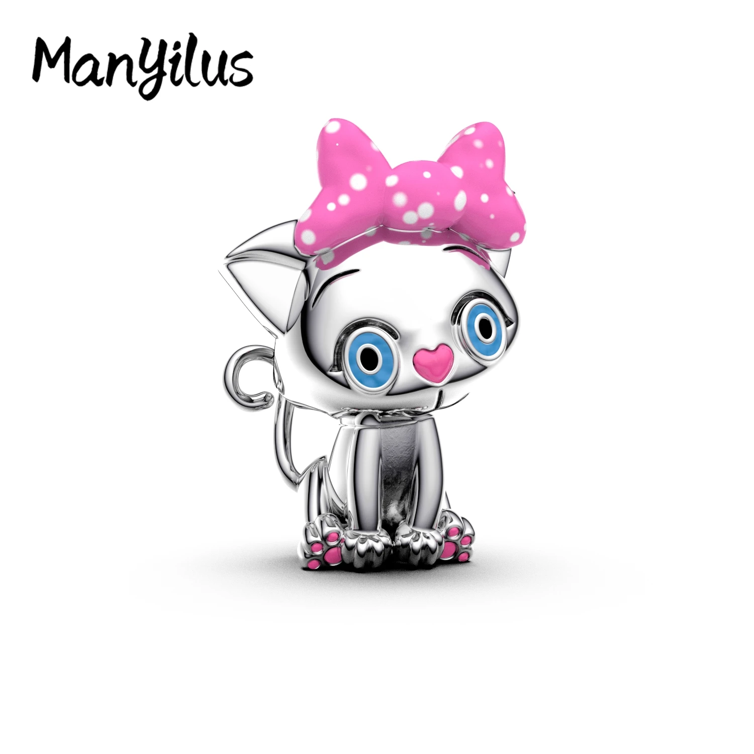 

Manyilus Charms Plata 925 Charms 925 Originales Bracelets Bracelet for Women Women's Jewelry Pendants Pendant Mom Gifts Earrings