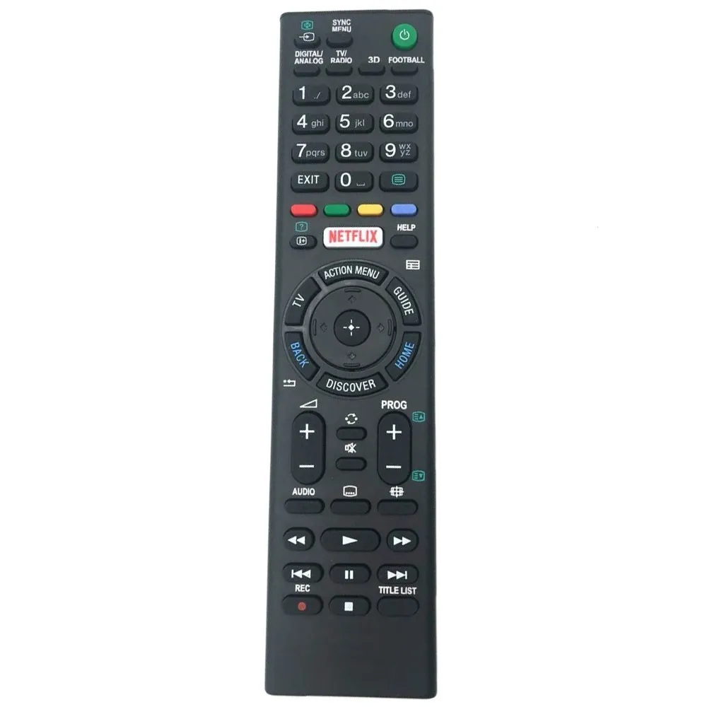 Mando de TV LED inteligente, Compatible con SONY 3D, NETFLIX, RM-L1275 clave