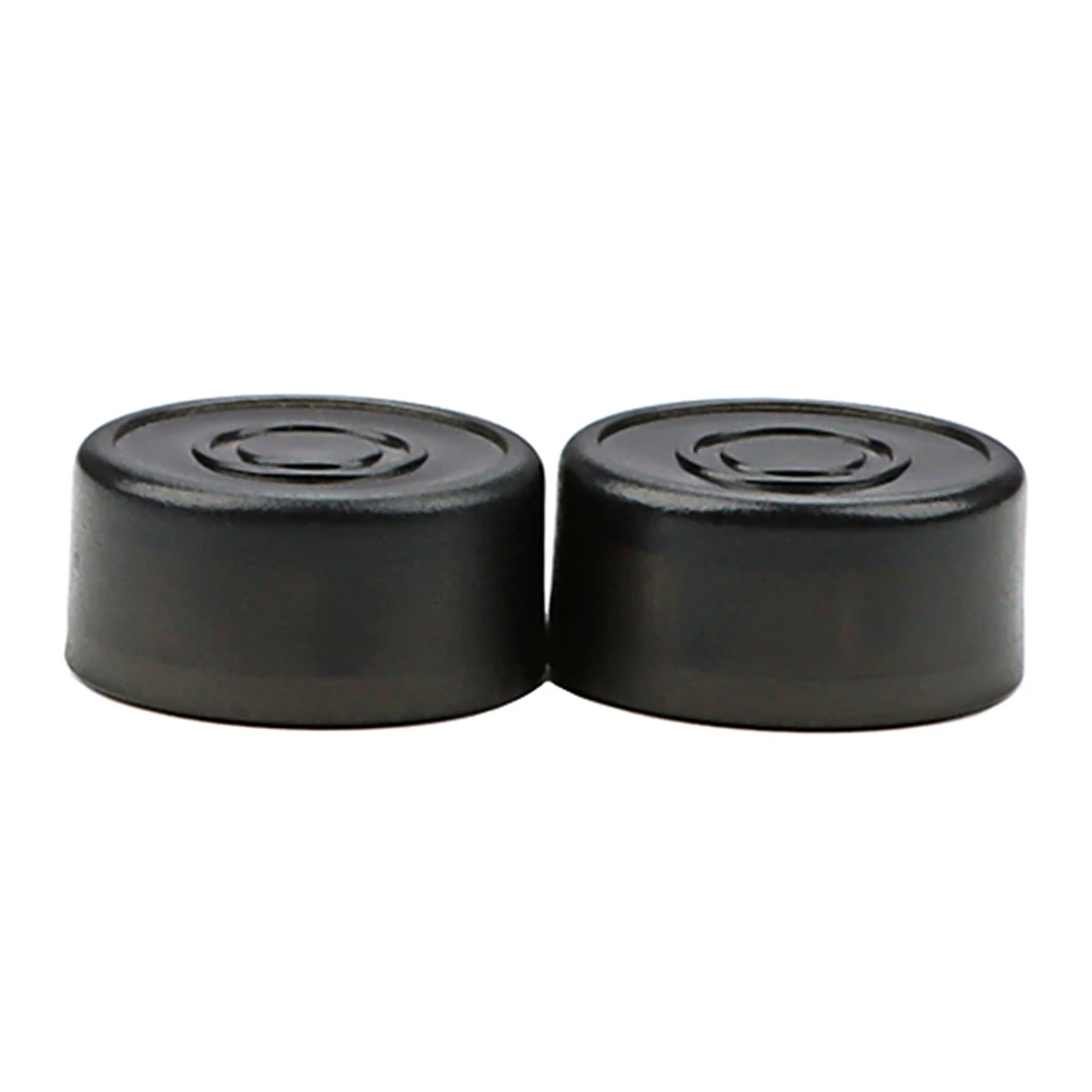 

2 Pcs Guitar Accessories Effect Button Foot Pads Effects Pedal Board Suite Topper Plastic Footswitch Toppers