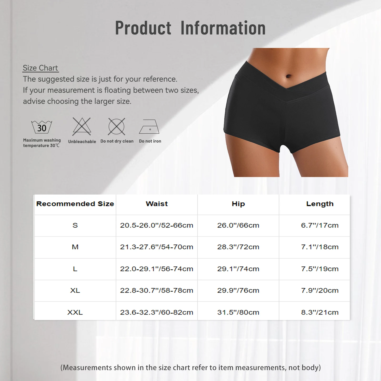 Womens Dance Shorts Front V-Shaped Crossing Waist Boxer Shorts Short Trousers for Ballet Dance Fitness Yoga Workout Dance Class