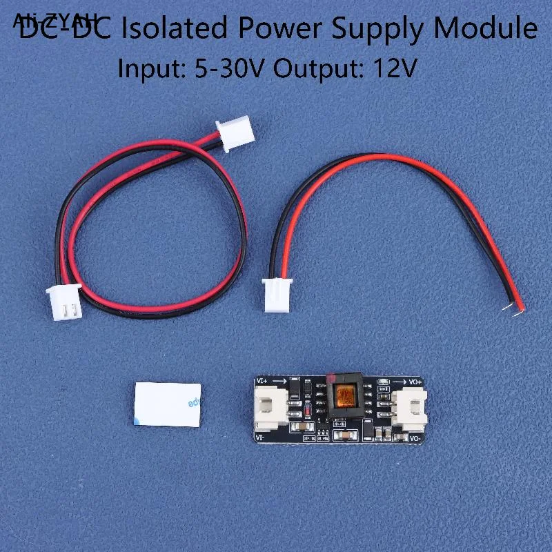 

【A1】DC-DC 5V To 36V -12V 5W DC Isolated Power Module With Two XH2.54 Terminal Wires Wide Voltage Input Buck Converter Module
