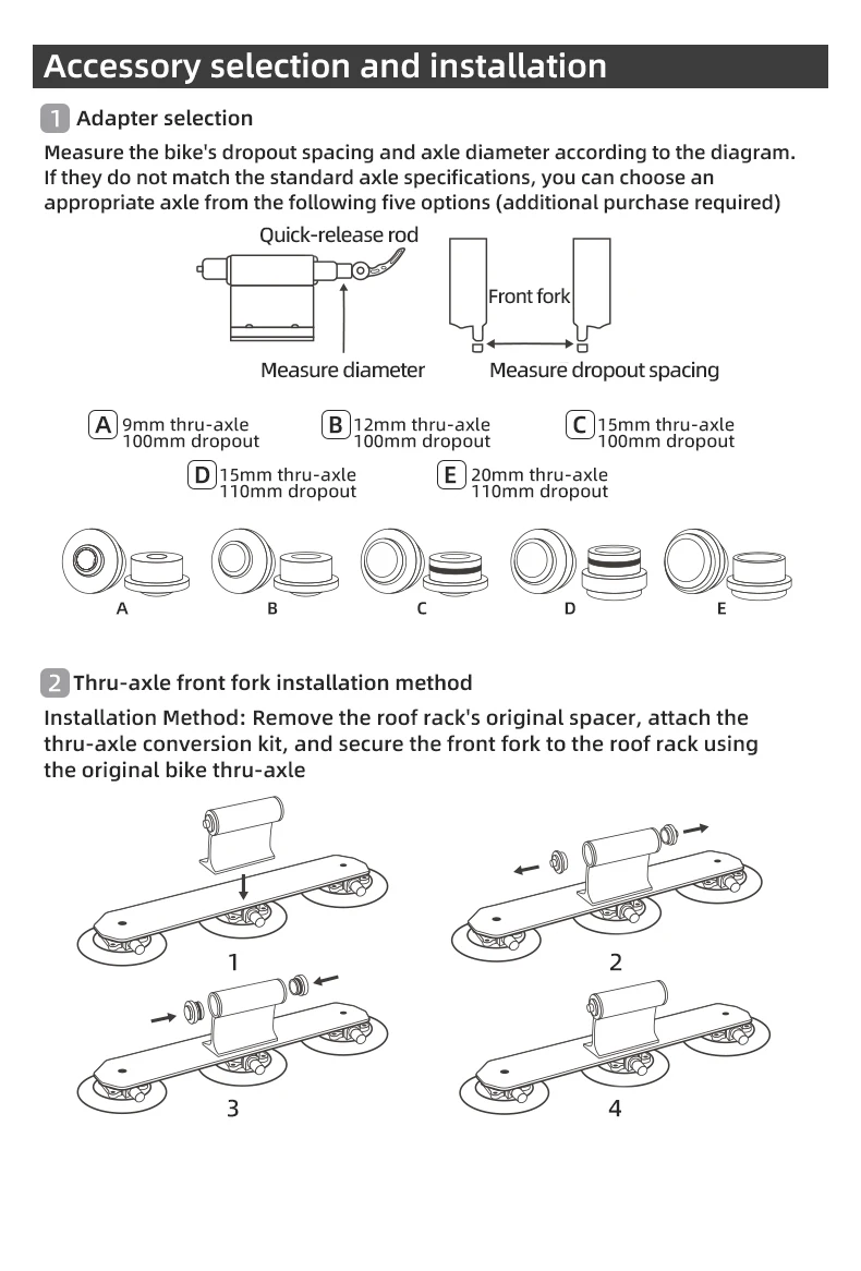 ROCKBROS Fahrrad-Auto-Racks, Fahrrad-Saugnäpfe, Dachträger, Fahrraddachhalter, schnelle Installation, MTB, Mountainbike, Rennrad, Zubehör – Detail 6