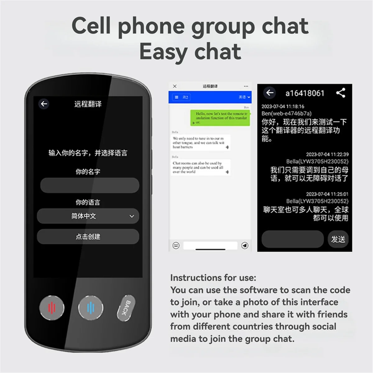 P60 Portable Audio Translator 138 Languages Offline & Real-Time Smart Translation AI Voice & Photo Translation Device-Elect