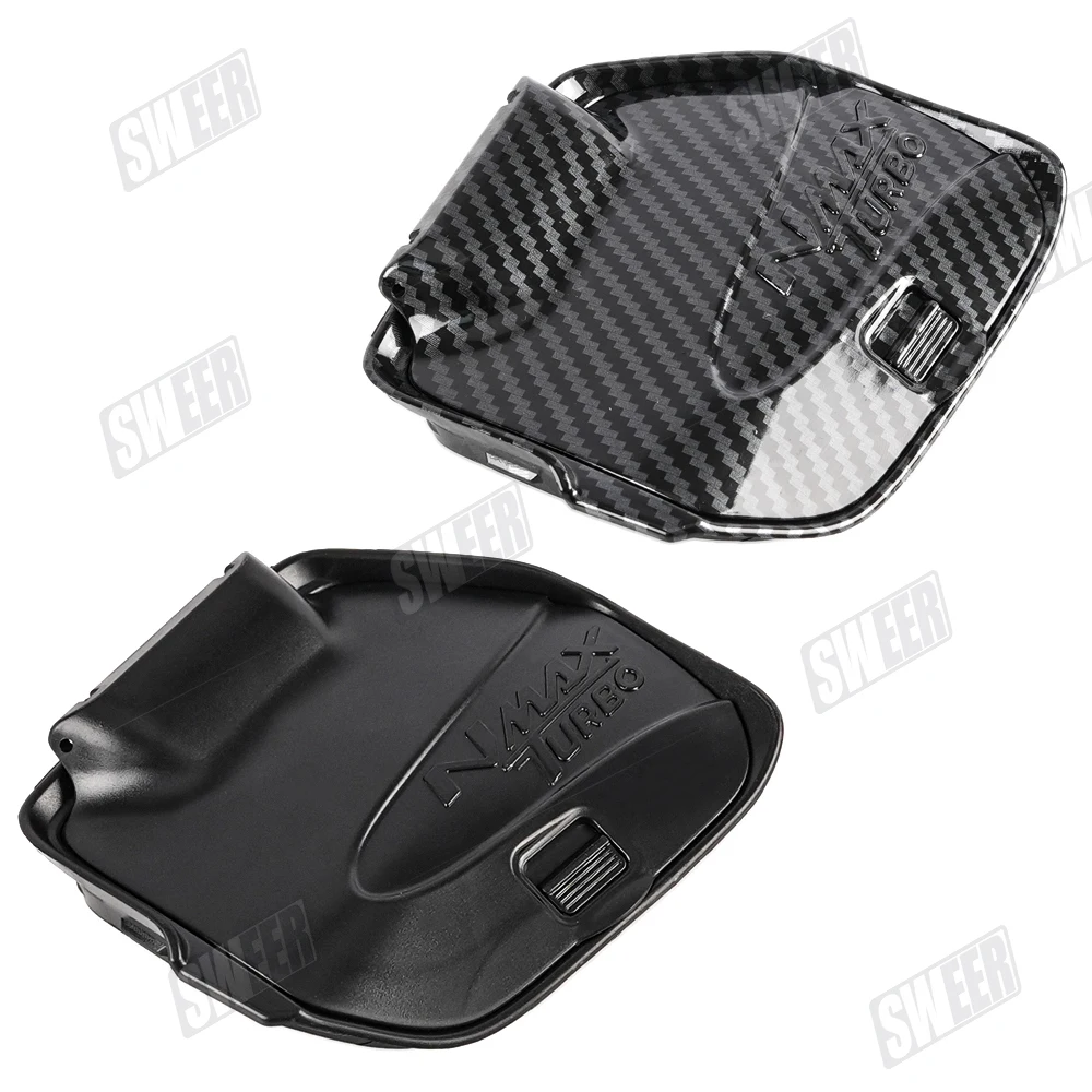 

Ящик для инструментов для мотоцикла, чехол из углеродного волокна, подходит для Yamaha NMAX155 V3 2025, пылезащитный боковой карман для хранения