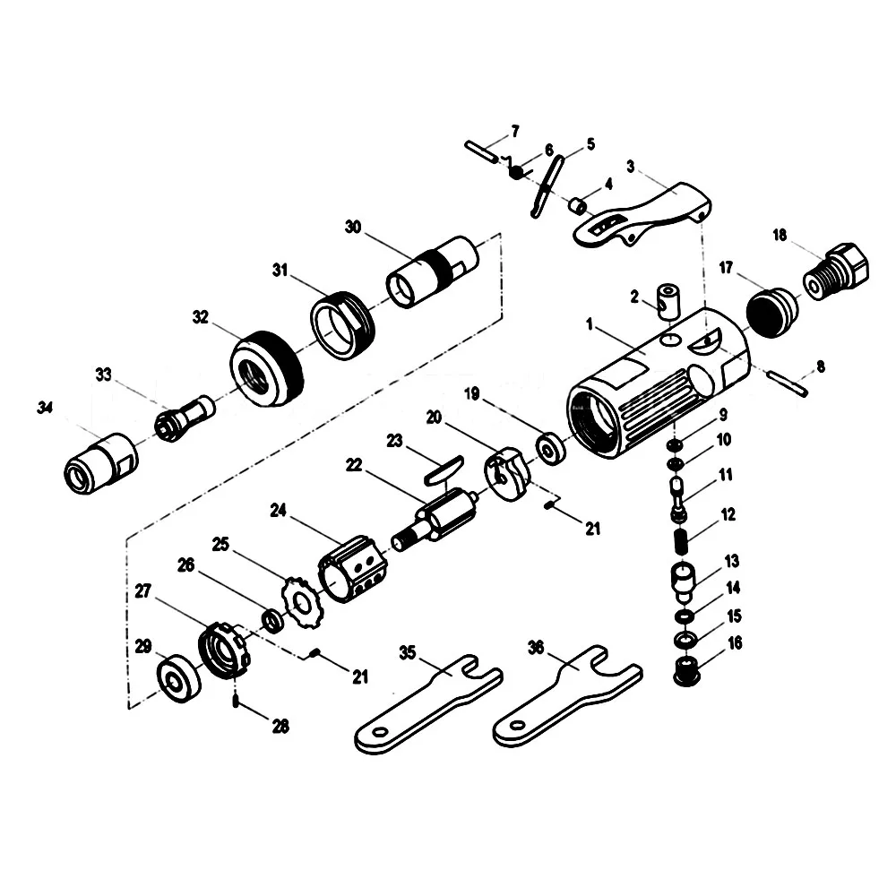 Universal Tire Grinding Tool Engraving Tool Polishing Machine Air Micro Die Grinder Kits Pneumatic Grinding Machine