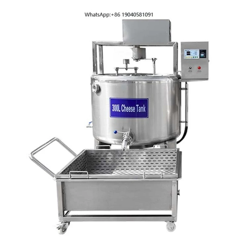 Cheese Vat Mixing Cheese Presser Machine Butter and Ricotta Cottage Cheese Making Machine for Small Scale