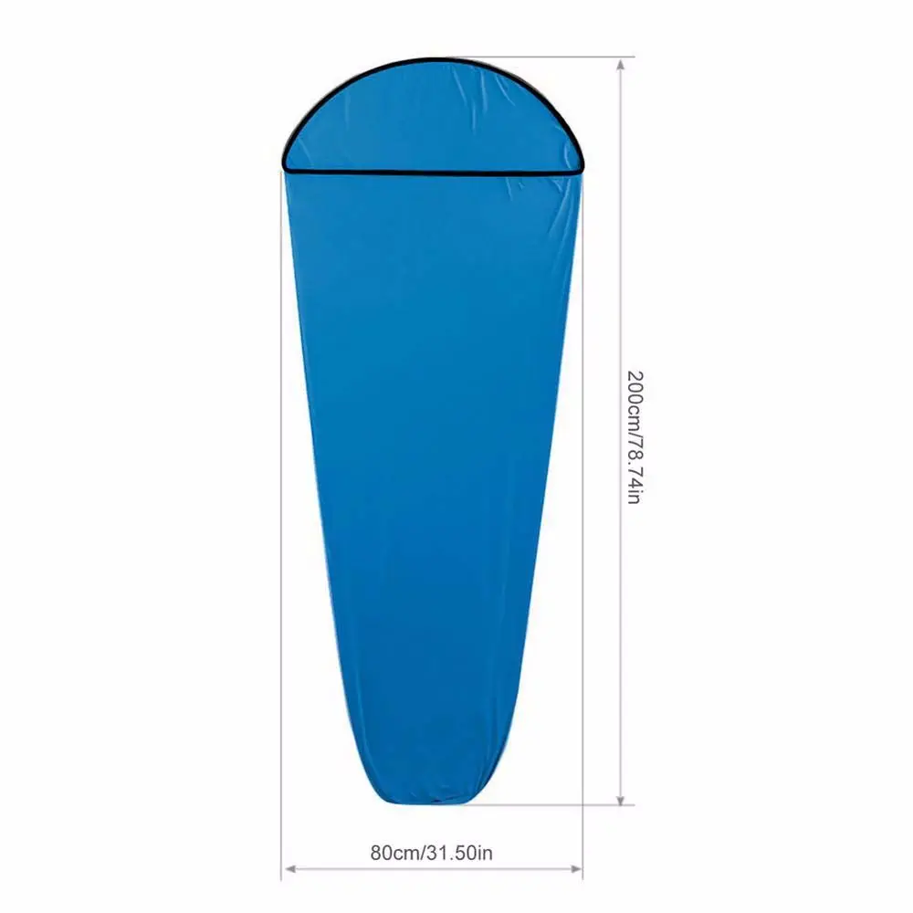 

Outdoor Sheet Travel Camping Sleeping Bag Liner Hotel Anti Dirty Sleeping Bag High Elasticity