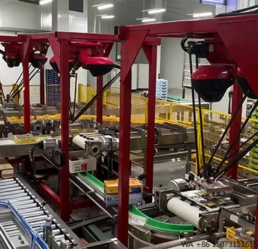 Automatic 4-Axis Parallel Manipulator, Small Industrial Robot for Light Automation Tasks