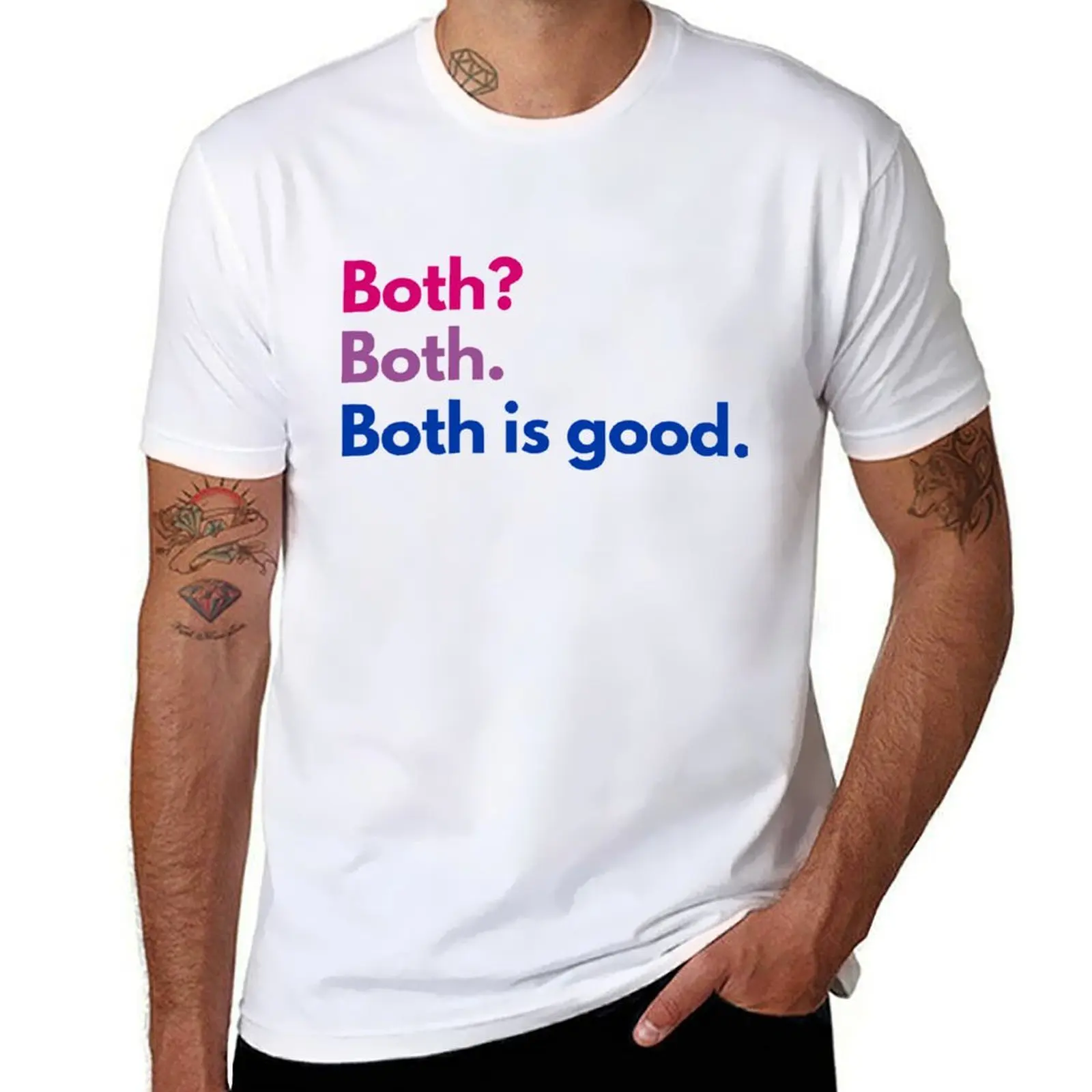 

Both Is Good T-Shirt oversized t shirt summer 2025 customs design your own mens tall t shirts