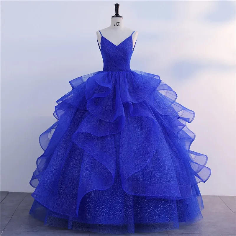 Ashley Gloria New Party Dress Quinceanera Dresses Real Photo Formal Ball Gown Luxury Prom Gown For Girls Customize