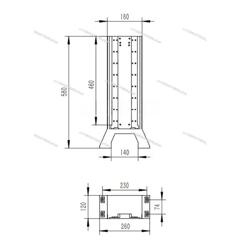 Cast Iron Single Column Fra-me CNC Milling Machine Fra-me Carving