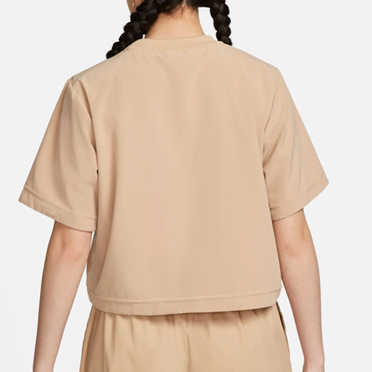 Nike genuine seasonal new women's comfortable and breathable sports short sleeved T-shirt DQ6183-200
