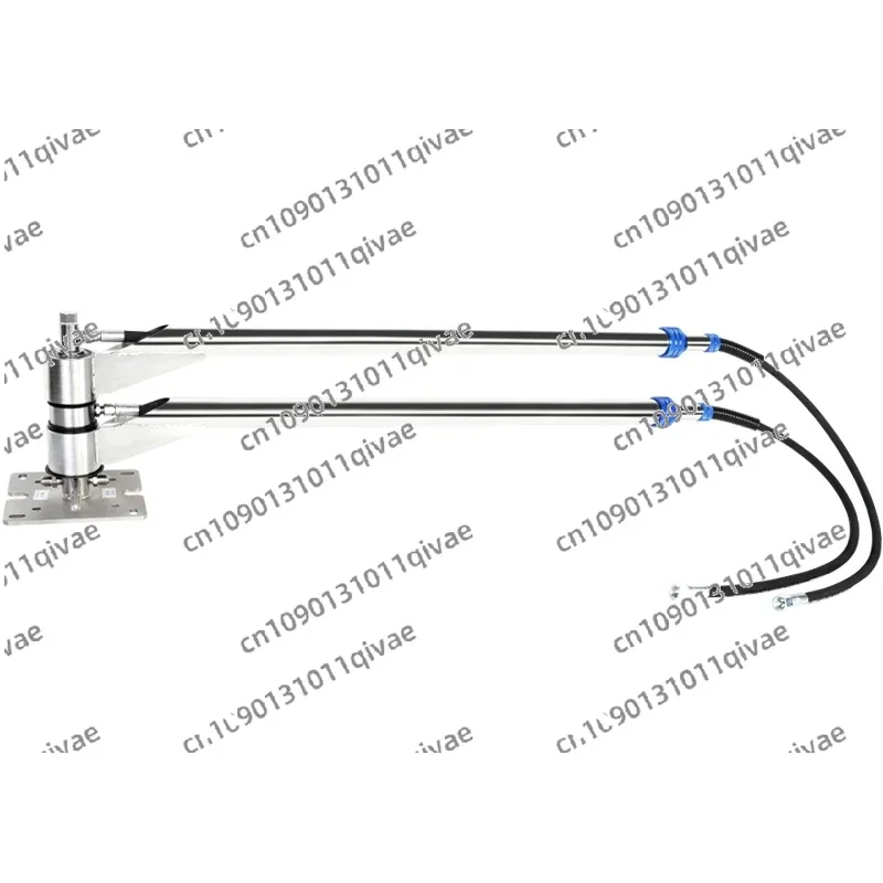 

Car wash rocker arm 360 rotating cleaning boom telescopic double swing arm