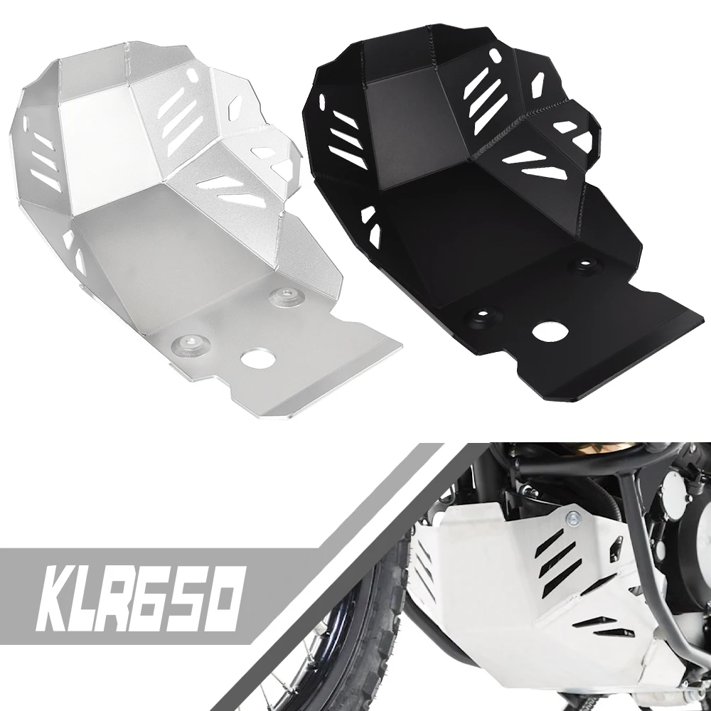 Chassis Engine Guard Bash Bottom Skid Plate Lower Frame Cover Protector FOR Kawasaki KLR650 KLR 650 KLR650E 2008 2022 2023 2024