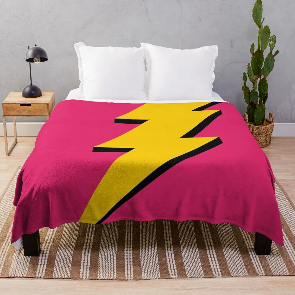 

Lightning Bolt Throw Blanket Moving Quilt Blankets