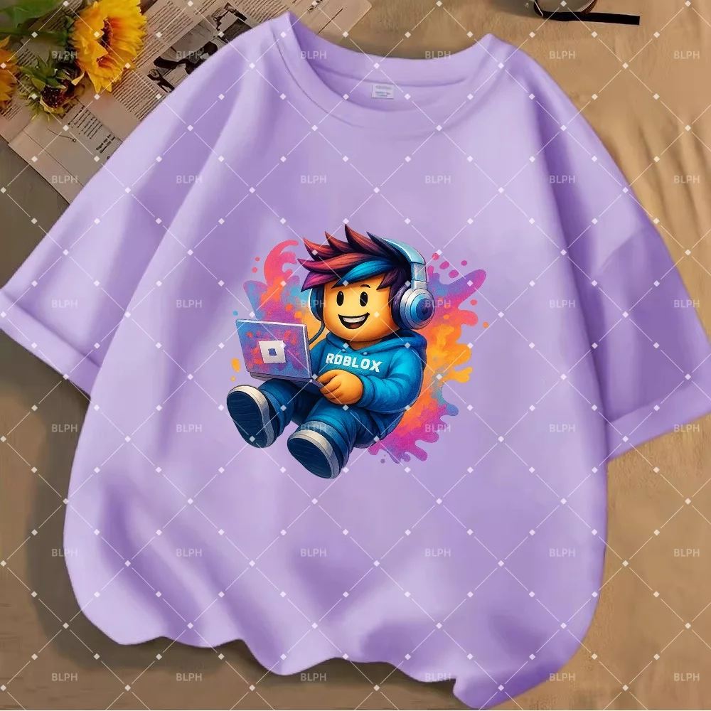 

Стильная детская толстовка Roblox с дизайном ноутбука, идеальный выбор для юных геймеров