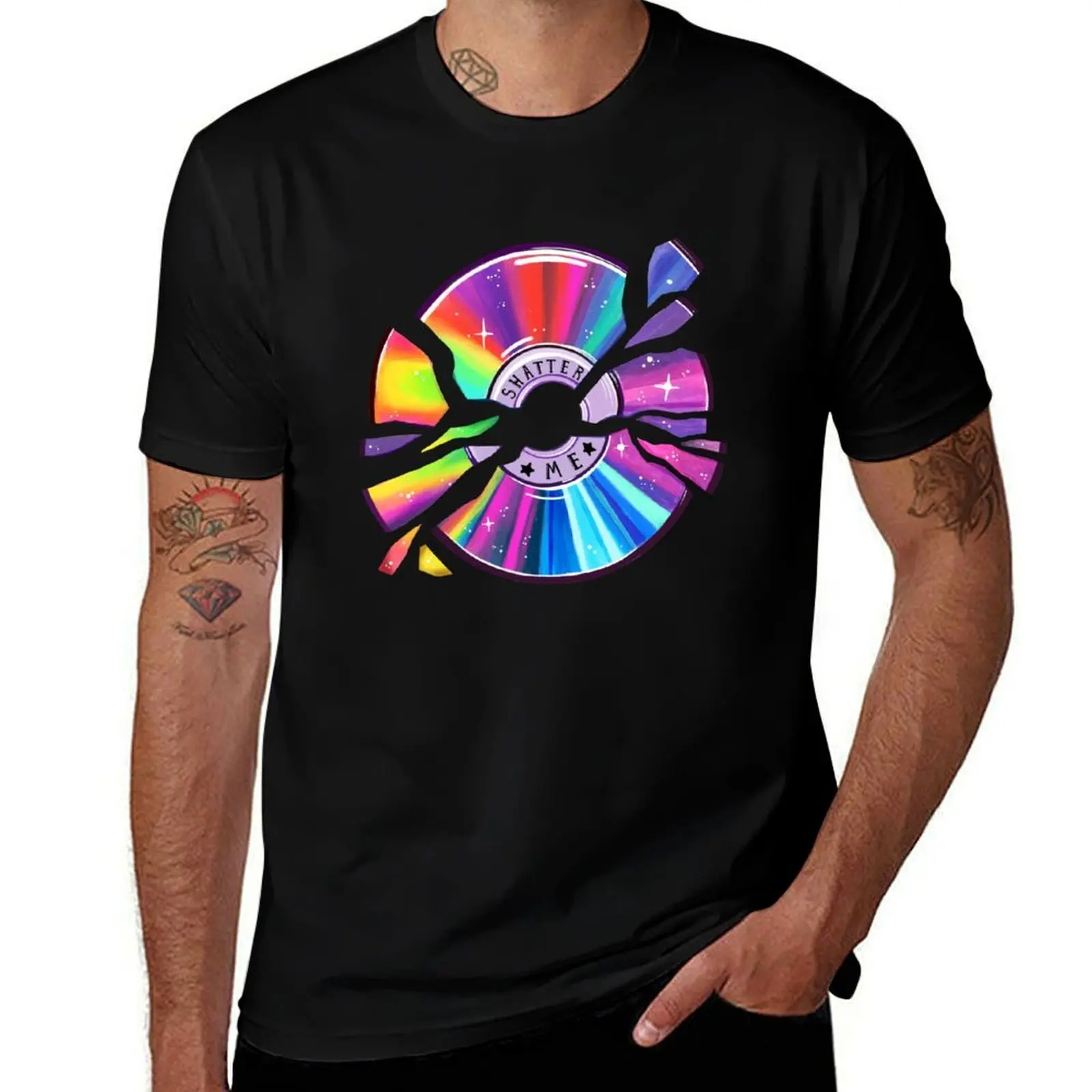 Shatter Me T-Shirt High Elasticity Sports T-Shirt