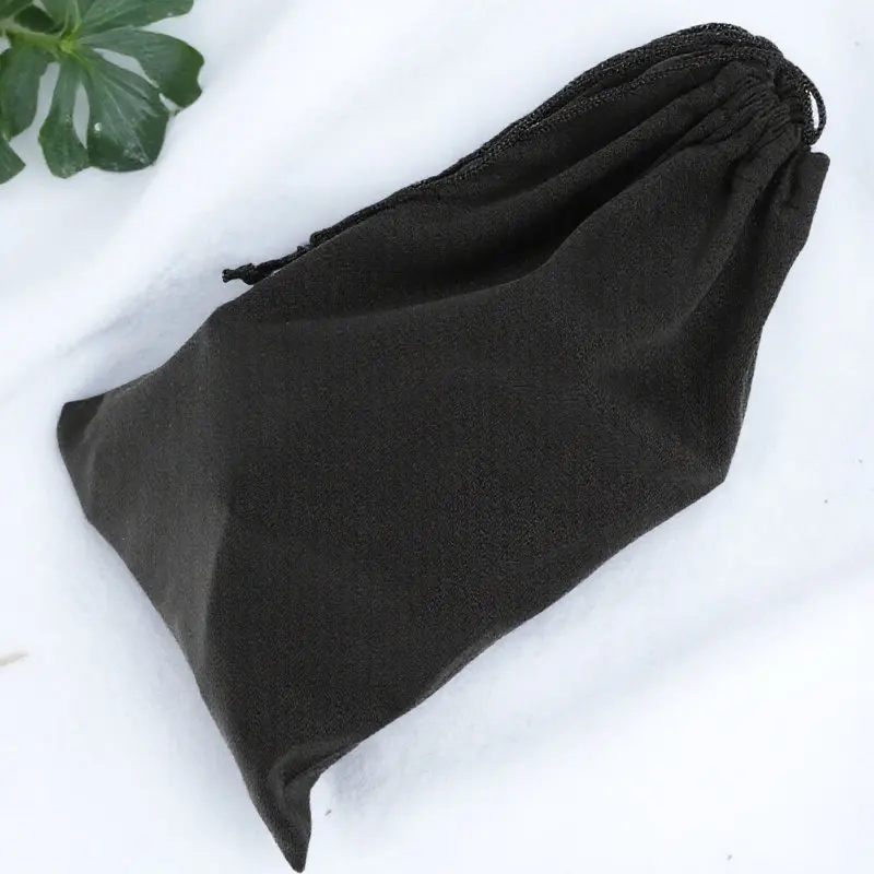 

Outdoor Sunglasses Bag Portable Ski Goggle Drawstring Pouch Anti-Scratch Soft Microfiber Eyewear Storage for Travel Daily Use