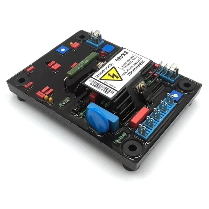 Regulator SX460-A Single Phase Smooth Adjustment for DGenerators,Precise Capacitor Board for Stable Power Supply