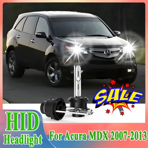2PCS D2S 35W 6000K 화이트 제논 HID 헤드라이트 교체용 로우 빔 전구 슈퍼 브라이트 아큐라 MDX 2007-2011 2012 2013 헤드램프용
